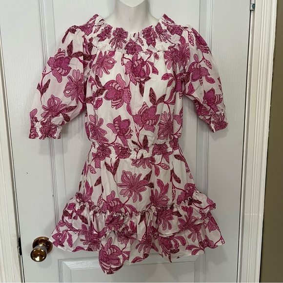 Generation Love Off the Shoulder Mini Floral Dress Women Small - Picture 2 of 9